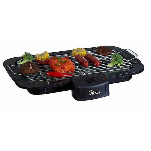 Ardes AR1B01 Barbecue Electrique Portable, 2200 W, Noir