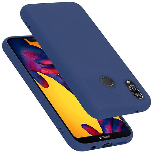 Cadorabo Coque Huawei P20 LITE 2018 / NOVA 3E Etui en Bleu