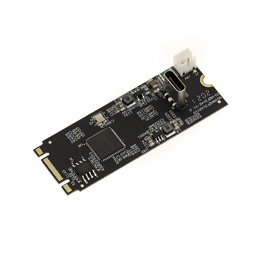 Kalea-Informatique Carte M.2 - 1 port USB 3.2 Gen 2 type C 19 pin Pour port M2 de type PCIe, clé M ou B+M. CHIPSET ASMEDIA ASM3142. Pour port M2 de type PCIe, clé M ou B+M