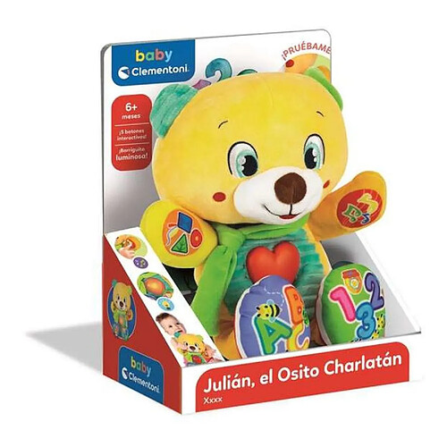 Jouet interactif Clementoni Julián Ours en peluche (ES)