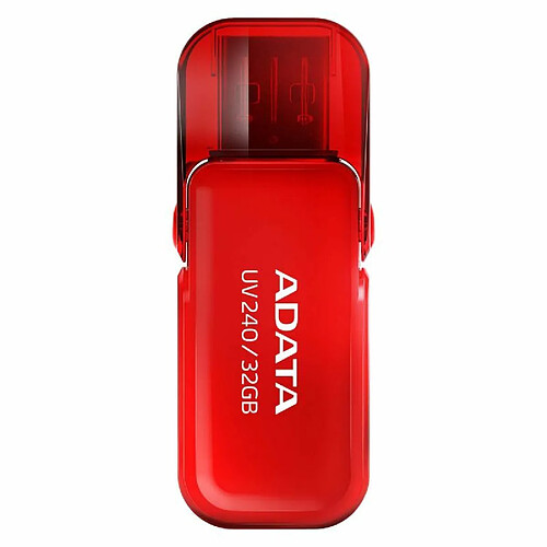 ADATA UV240 lecteur USB flash 32 Go USB Type-A 2.0 Rouge (ADATA USB Flash Drive 32GB USB 2.0, red)