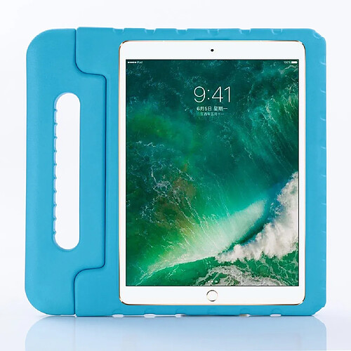 Coque en TPU mousse EVA de sécurité pour enfants avec béquille, à l'épreuve des chutes bleu pour votre Apple iPad Pro 12.9 inch (2018)