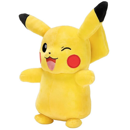 Bandai peluche pokemon pikachu 30 cm