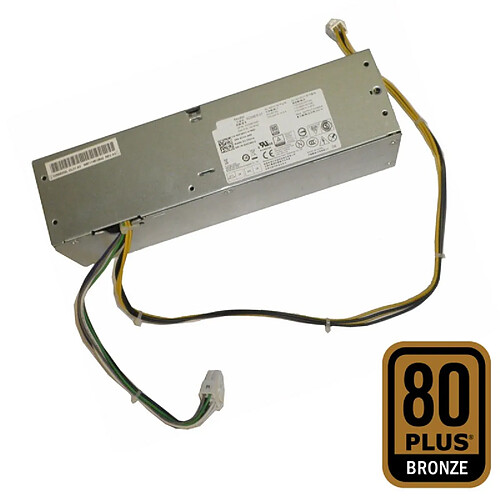 Alimentation Dell H255ES-01 D255E002L 0HCWV2 3020 9020 SFF 80 PLUS BRONZE 255W · Occasion