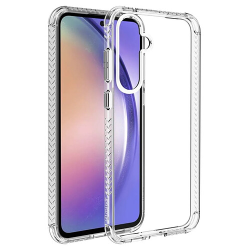 Muvit Coque de Protection pour Samsung Galaxy A55 5G Renforcée 3M Transparent