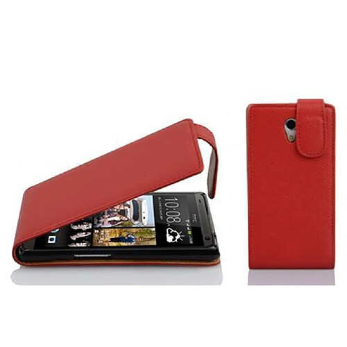 Cadorabo Coque HTC Desire 700 Etui en Rouge