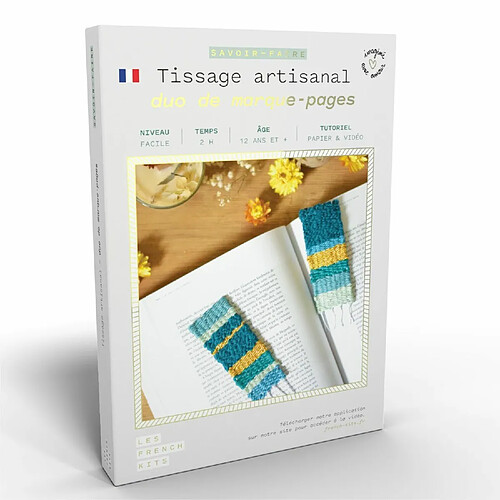 Youdoit Coffret DIY - Duo de marque-pages à tisser