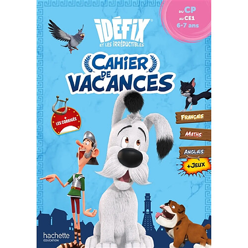 Idéfix, du CP au CE1, 6-7 ans : cahier de vacances