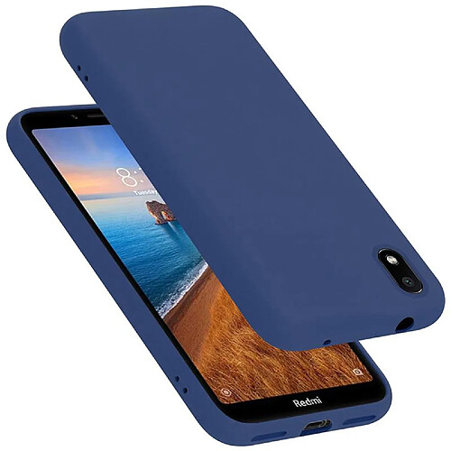 Cadorabo Coque Xiaomi RedMi 7A Etui en Bleu