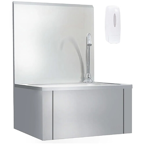 vidaXL Lavabo Inox