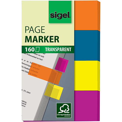 sigel Marque-page repositionnable 'Film', 50 x 20 mm ()