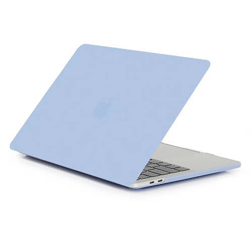 Wewoo Housse Sacoche Étui de protection pour ordinateur portable style givré pour MacBook Pro 13,3 pouces A1989 (2018) (Bleu)