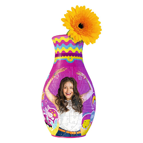 Ravensburger Puzzle 3D 216 pièces : Girly Girl Vase Soy Luna