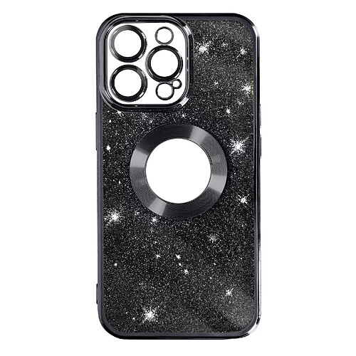 Avizar Coque iPhone 13 Pro Paillette Noir