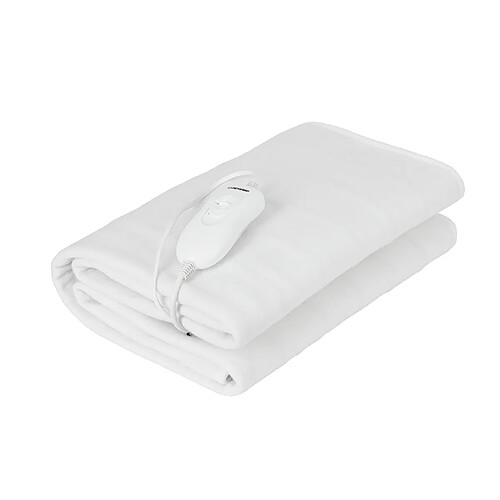 Surmatelas Chauffant 1 Place 150x80cm, 3 Niveaux de Température, Lavable, Simple, 60, Blanc, Mesko, MS 7419