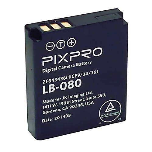 KODAK Pixpro - Batterie LB-080 - Noir