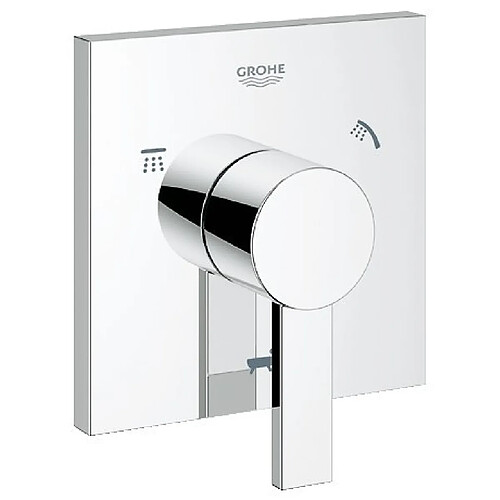 Grohe - Inverseur encastré baignoire et douche Grohe Allure 5 sorties d'eau