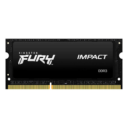 Kingston FURY Impact SO-DIMM 8 Go (1 x 8 Go) DDR3 1600 MHz CL9