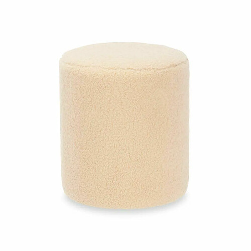 Gift Decor Pouf Beige 32 x 36 x 32 cm