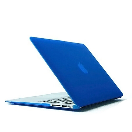 Wewoo Housse Étui bleu pour Macbook Air 11.6 pouces Crystal de protection