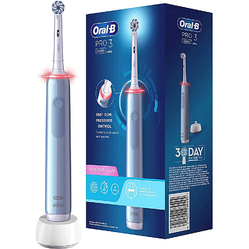 Oral-B PRO 3 3000 Sensitive Clean bleu