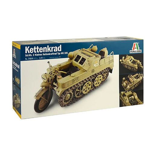 Italeri Maquette véhicule militaire : Sd.Kfz. 2 HK 101 Kettenkrad