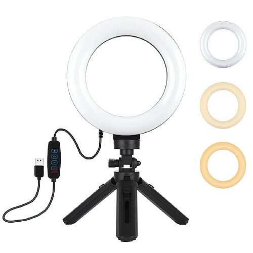 Yonis Ring Light LED Portable 3 Modes USB 16cm