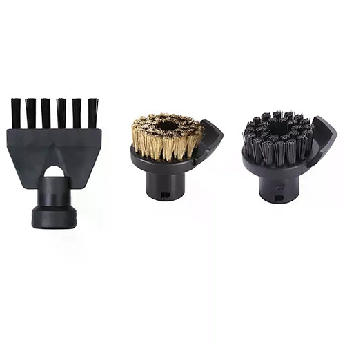 Accessoires de nettoyeur vapeur pour KARCHER SC1 SC2 SC3 SC4 SC5, brosse ronde et plate, brosse fendue