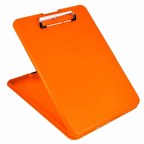 Saunders slim Mate, Ouvertes en haut côtés Noir 24 x 33,5 cm orange fluo