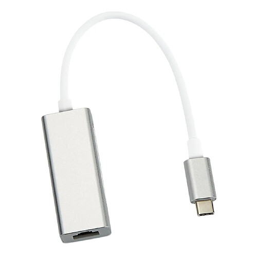 Adaptateur De Concentrateur RJ45 De Réseau Local Ethernet USB 3.1 Type C à 1000 Mbits / S Gigabit Ethernet