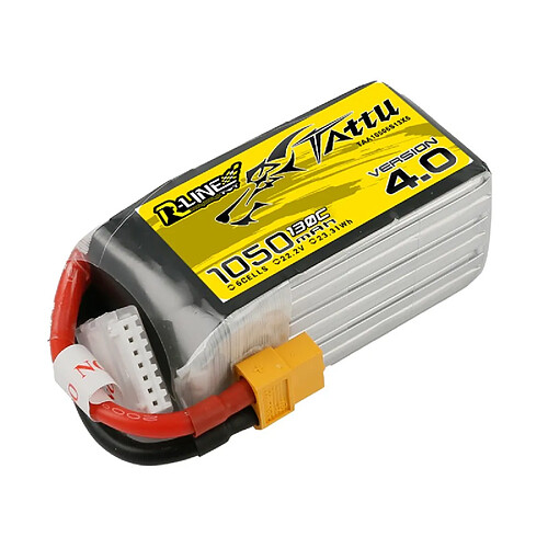 Tattu Accu Lipo 1050mAh 22.2V 6S 130C