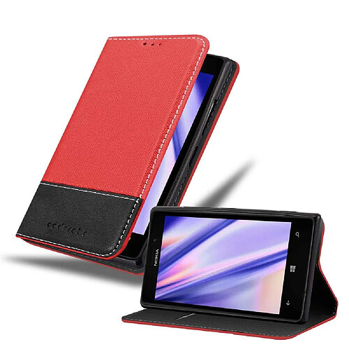 Cadorabo Coque Nokia Lumia 925 Etui en Rouge