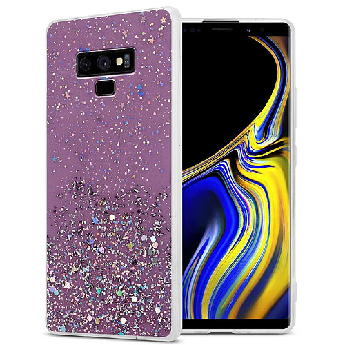 Cadorabo Etui Samsung Galaxy NOTE 9 en Violet Coque