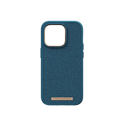 NJORD Coque pour iPhone 14 Pro TONAL DEEP SEA Bleu