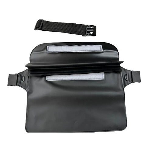 WE Pochette UNIVERSELLE WATERPROOF 2 en 1: jusqu'à 7'' Noir - avec sangle : se porte en bandoulière - sangle amovible : grande pochette étanche