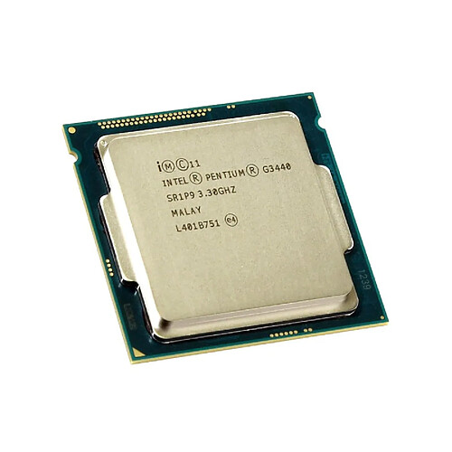 Processeur CPU Intel Dual-Core G3440 SR1P9 3.3Ghz LGA1150 3Mo 5GT/s Haswell · Occasion