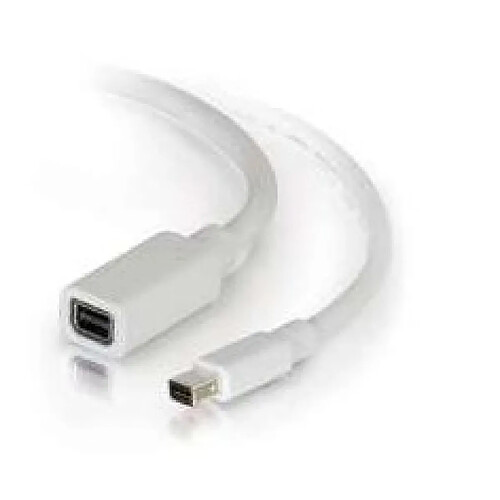 Cables To Go C2G 2.0m Mini DisplayPort M/F 2 m Blanc