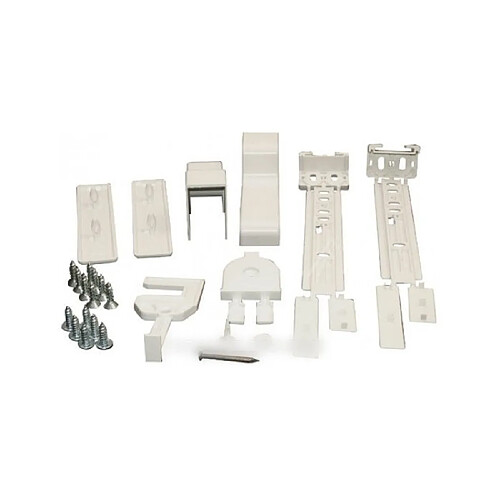 Kit de fixation porte a glissieres pour refrigerateur bosch