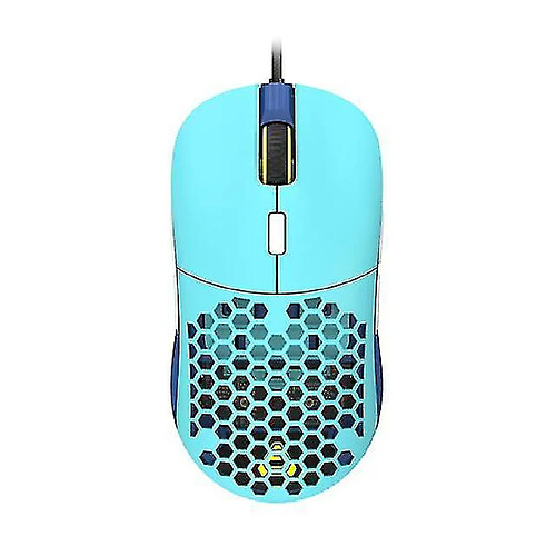 Universal Gaming Mouse Ergonomics Programming Souris (bleu)