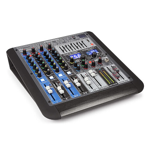 Power Dynamics PDM-S604 Table de mixage 6 canaux DSP MP3 USB Bluetooth