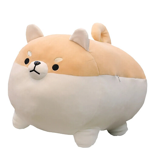 Universal Nouveau 40cm mignon shiba chien fourrure peluche peluche animal mollusque koki chai oreiller cadeau de noël kawaii cadeau de la saint valentin | peluche animal en peluche (marron)