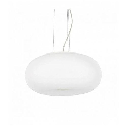 Ideal Lux Suspension Blanche ULISSE 3 ampoules Diamètre 52 Cm