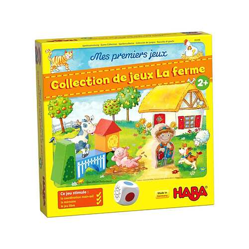 Haba Mes premiers jeux – Collection de jeux La ferme