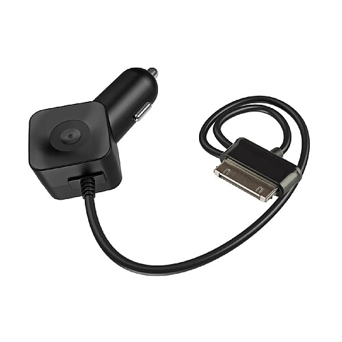 Muvit Chargeur Voiture Allume cigare 1A 30PIN 1,2M Noir