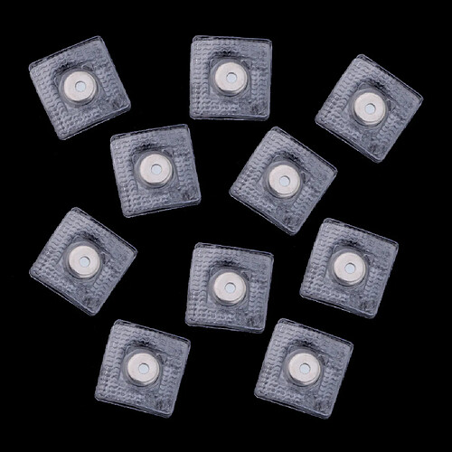 10 sets invisibles à coudre dans les boutons-pression magnétiques boutons de couture fermeture du sac 13mm