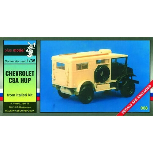 Chevrolet C8A HUP Umbauset für Italeri Bausatz- 1:35e - Plus model