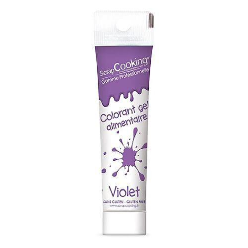 Scrapcooking Colorant alimentaire en gel 20 g - violet