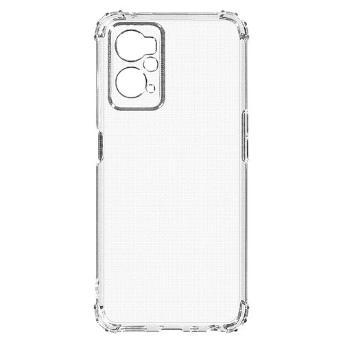 Avizar Coque Oppo A76 et A96, Realme 9i Silicone Gel Coins Renforcés Transparent