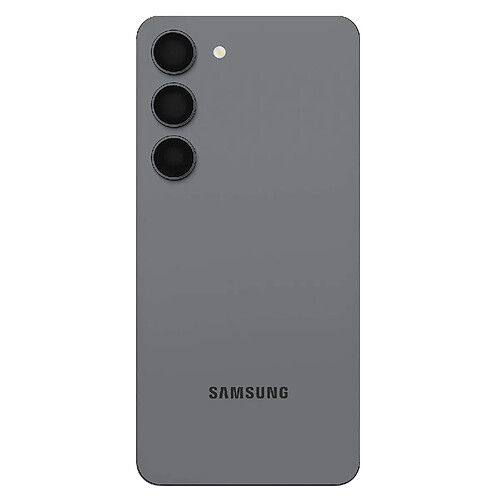 Vitre Arrière pour Samsung Galaxy S23 avec Lentille Caméra Original Graphite