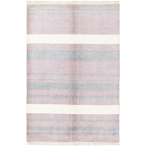 Vidal Tapis de laine 183x119 rose Darya